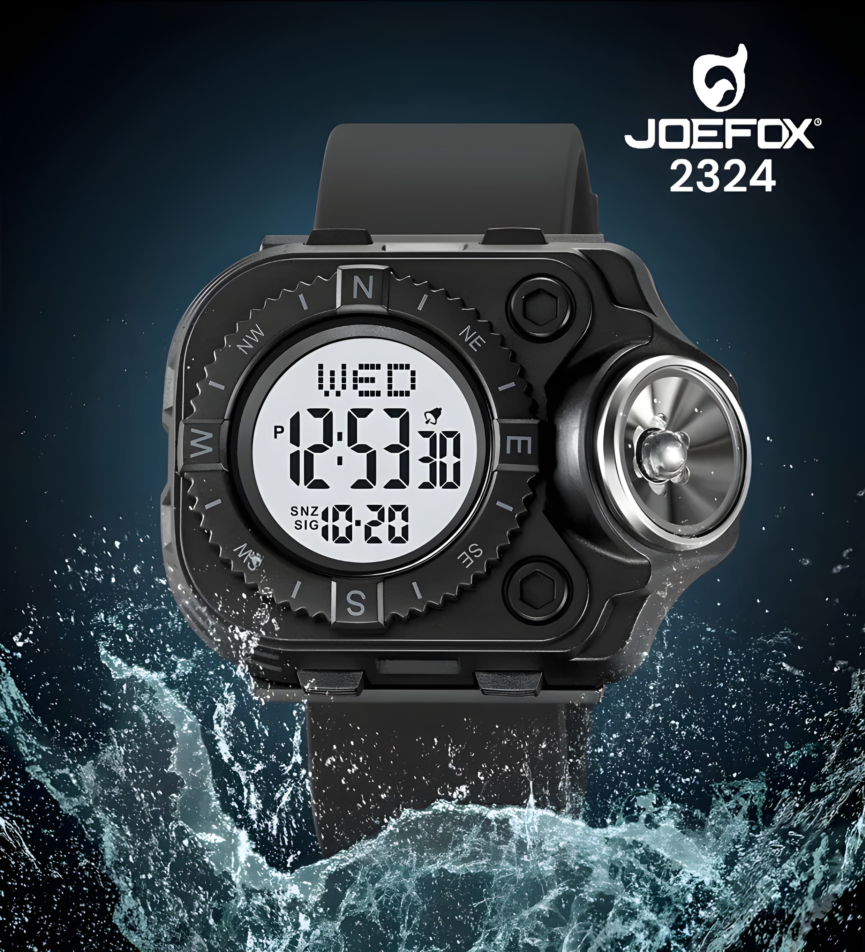 Miniatura 2 de 2324 RELOJ JOEFOX DIG LINTERNA DEPORTIVO